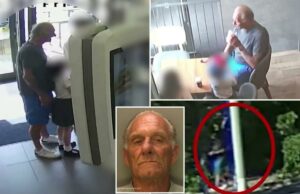 Momento arrepiante O britânico Derek Martin leva crianças ao McDonald’s – depois de assassinar seus pais SWNS