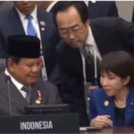 Momentos íntimos de Prabowo e do primeiro-ministro japonês Sanae Takaichi na Cúpula da APEC