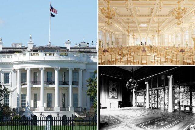 Muito antes de Trump, outros presidentes fizeram grandes reformas na Casa Branca – veja o que mudou ao longo dos anos

