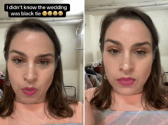 Mulher chega ao evento de casamento – reconhece imediatamente que sua namorada realmente não comentou as boas-vindas Mulher chega ao evento de casamento - reconhece imediatamente que sua namorada realmente não comentou as boas-vindas