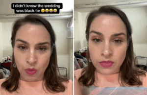 Mulher chega ao evento de casamento – reconhece imediatamente que sua namorada realmente não comentou as boas-vindas Mulher chega ao evento de casamento - reconhece imediatamente que sua namorada realmente não comentou as boas-vindas