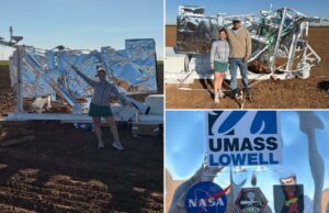 Mulher do Texas surpresa quando pedaço perdido de equipamento da NASA pousa em sua fazenda: ‘É meio surreal’ Mulher do Texas surpresa quando pedaço perdido de equipamento da NASA pousa em sua fazenda: ‘É meio surreal’