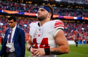 NFL apresenta mais uma penalidade para Giants Running Back Web Cam Skattebo Giants running back Cam Skattebo was hit with his second NFL punishment of the week.