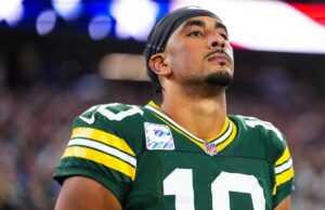 NFL faz declaração de amor de Jordan antes dos Packers-Panthers Jordan Love #10 of the Green Bay Packers