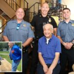 NY Jets homenageará o herói policial de Long Island - que salvou o 'homem das mulheres' dançando após um ataque cardíaco