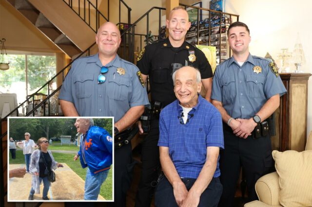 NY Jets homenageará o herói policial de Long Island - que salvou o 'homem das mulheres' dançando após um ataque cardíaco

