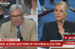 ‘Não vou obter uma resposta direta!’ Pam Bondi Stonewalls legislador democrata por causa de Tom Homan Sting de US $ 50.000 do FBI Yahoo news home