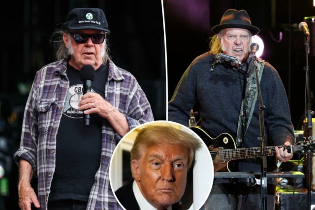 Neil Young foi criticado nas redes sociais por retirar música da Amazon por causa de Trump


