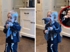 Neto de Ozzy Osbourne morde cabeça de morcego em adorável vídeo de Halloween 103125 Kelly Osbourne Kal.jpg