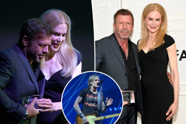 Nicole Kidman sai para a primeira aparição pública desde que o registro de divórcio urbano de Keith

