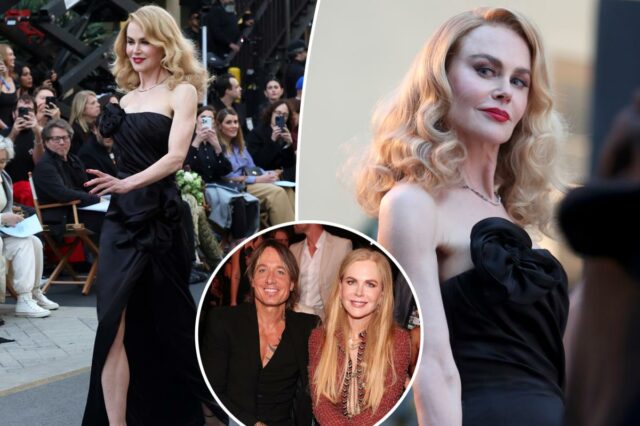 Nicole Kidman surpreende com um vestido preto sexy na passarela da Vogue World após a separação de Keith Urban

