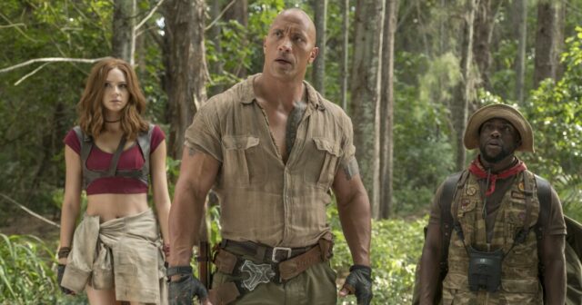Novo filme de 'Jumanji' entre 52 filmes com pontuação de crédito fiscal do filme Golden State 

