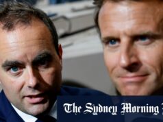 O PM francês renuncia após 27 dias no cargo, aprofundando a crise política Sebastien Lecornu (à esquerda) é um aliado próximo do presidente francês Emmanuel Macron.