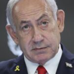 O primeiro -ministro israelense Benjamin Netanyahu fala durante uma conferência de imprensa no Gabinete do Primeiro Ministro em Jerusalém, domingo, 10 de agosto de 2025. (Foto de Abir Sultan/Pool via AP)