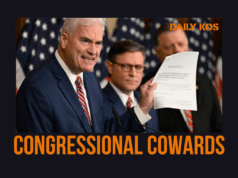 O Partido Republicano espalha mentiras cada vez mais desesperadas e perigosas para se esquivar da culpa pelo seu encerramento Desenho animado de Clay Bennett