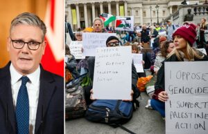 O Reino Unido adverte o grupo de protesto palestino a se afastar após o ataque da sinagoga: ‘Respeite a dor dos judeus britânicos’ O Reino Unido adverte o grupo de protesto palestino a se afastar após o ataque da sinagoga: 'Respeite a dor dos judeus britânicos'