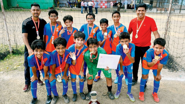 O apoio de Jinay Barud impulsiona NSS Hillspring ao título Sub-12 Div-III 

