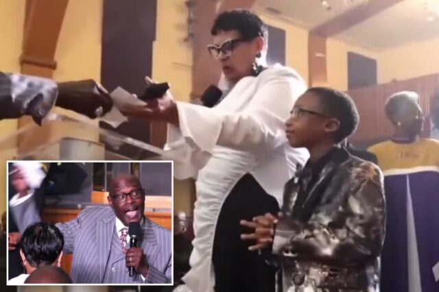 O bispo de Detroit, Marvin Winans, é criticado por repreender um membro da igreja por causa da doação de US$ 1.200

