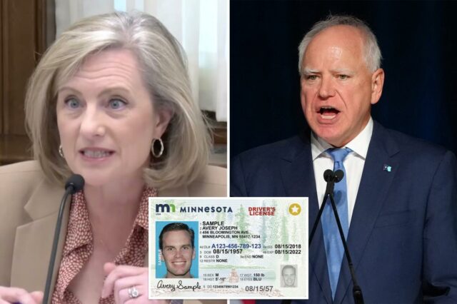 O candidato republicano ao governo de Minnesota critica Tim Walz O candidato republicano ao governo de Minnesota critica Tim Walz sobre a integridade eleitoral: 'capital da fraude do país'