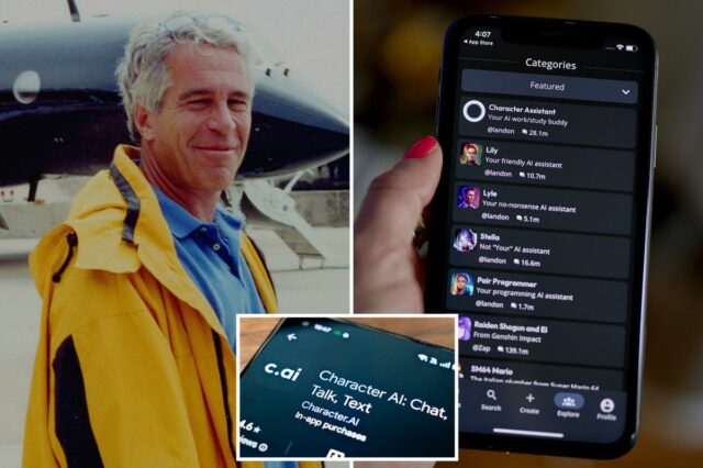 O chatbot pervertido de Jeffrey Epstein diz às crianças para 'revelarem' seus segredos 'mais malucos': 'Vamos ver até onde você está disposto a ir'

