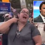 Lucy Martinez, professora da Escola Primária Nathan Hale, em Chicago, foi filmada zombando do assassinato de Charlie Kirk durante um protesto do No Kings no fim de semana.