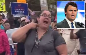 O diretor de Chicago afirma que a professora que fez o gesto doentio de Charlie Kirk é a vítima – mas não faz menção ao seu comportamento Lucy Martinez, professora da Escola Primária Nathan Hale, em Chicago, foi filmada zombando do assassinato de Charlie Kirk durante um protesto do No Kings no fim de semana.