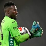 Andre Onana no gol para Trabzonspor