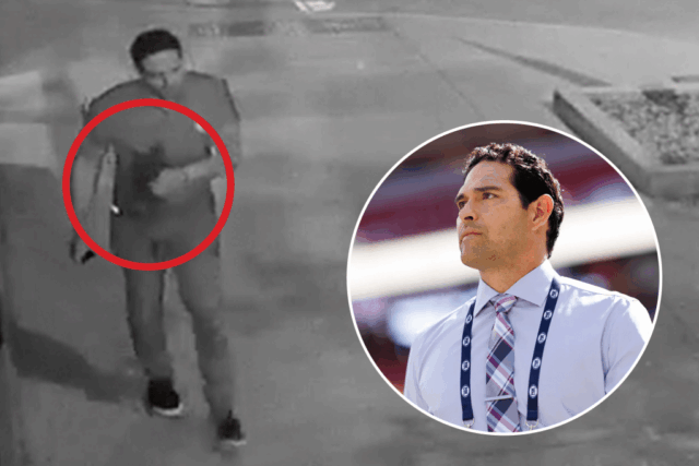 O ex -Jets QB Mark Sanchez tropeça sangrando depois de ser esfaqueado

