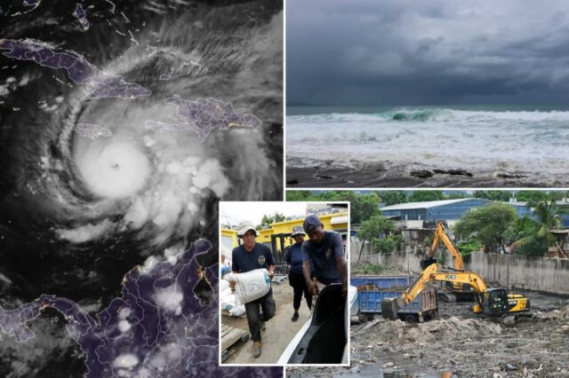 O furacão Melissa se torna uma tempestade de categoria 3 O furacão Melissa se torna uma tempestade de categoria 3 – ameaçando inundações catastróficas na Jamaica e no Haiti