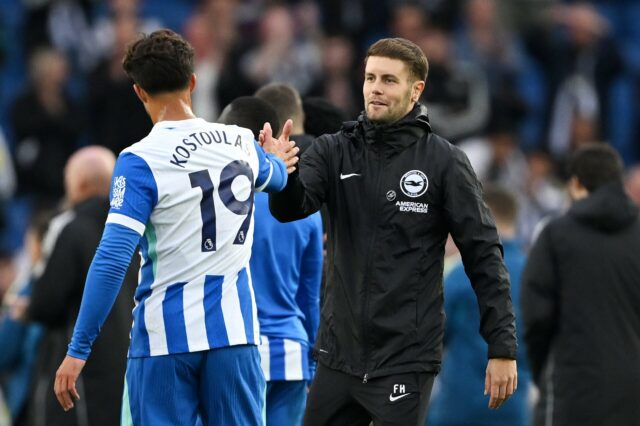 O garoto-prodígio Male Utd perdeu para Brighton, que jogou apenas ícone de correio