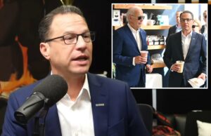 O governador da Pensilvânia, Josh Shapiro, lembra-se de ter dado a Biden uma brutal verificação da realidade sobre sua campanha de 2024 O governador da Pensilvânia, Josh Shapiro, lembra-se de ter dado a Biden uma brutal verificação da realidade sobre sua campanha de 2024