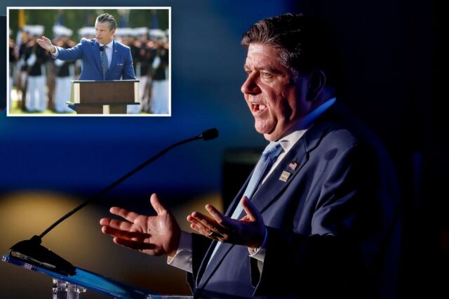 O governador de Illinois Dem JB Pritzker rejeita 'Ultimatum' para implantar tropas em Chicago antes da aquisição federal esperada

