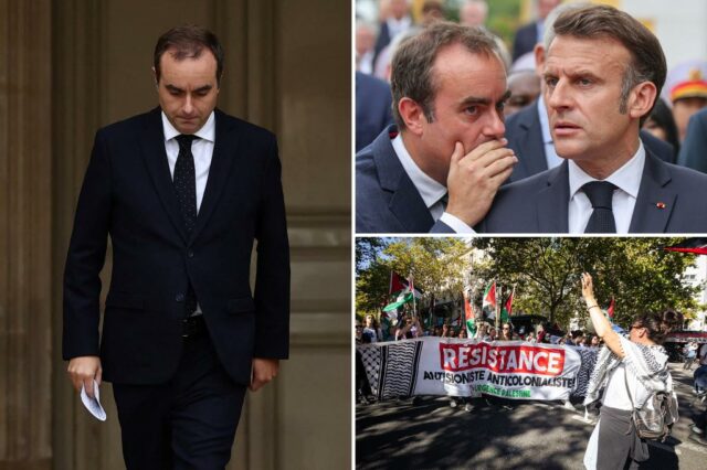 O governo francês sai apenas algumas horas após ser nomeado, aprofundando a crise política

