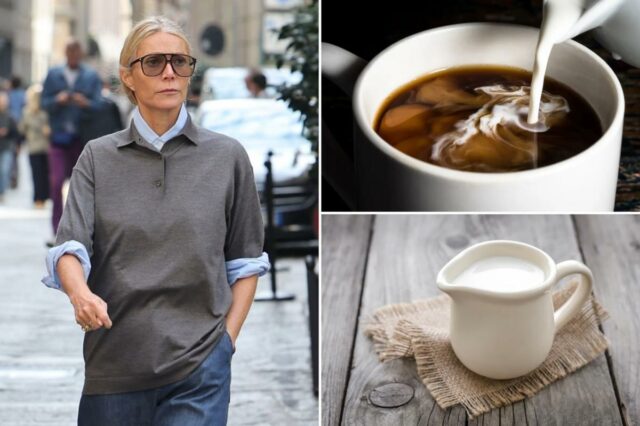 O hábito de 'creme cru' de Gwyneth Paltrow no café O hábito de 'creme cru' de Gwyneth Paltrow no café gera um grande alerta à saúde