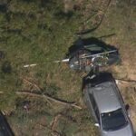 Um acidente de helicóptero perto do aeroporto de Bankstwon, oeste de Sydney.