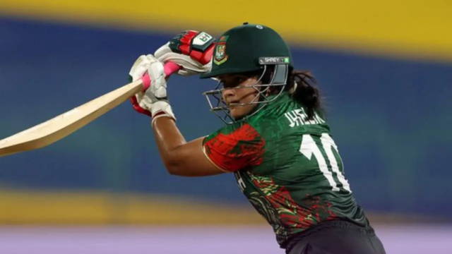 O invicto de 54 corridas de Rubya Haider ajuda no Bangladesh Gain 

