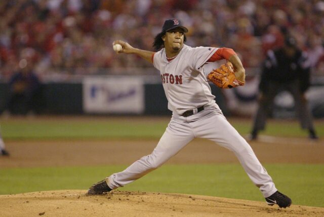 Former Boston Red Sox pitcher Pedro Martinez