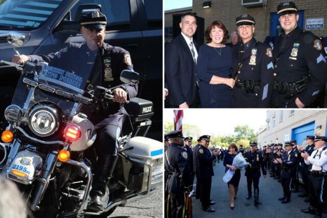 O lendário sargento rodoviário da polícia de Nova York se aposenta após 38 anos e centenas de acompanhantes VIP: 'Eu amo o que faço'

