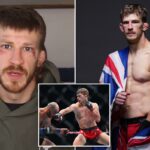 O lutador classificado do UFC Arnold Allen foi atacado nas ruas canadenses por não falar francês