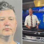 O meteorologista-chefe da estação local supostamente invadiu a casa da namorada e espancou-a enquanto seus filhos dormiam nas proximidades