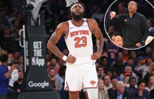 O mistério de Mitchell Robinson dos Knicks na noite de estreia não faz sentido O mistério de Mitchell Robinson dos Knicks na noite de estreia não faz sentido