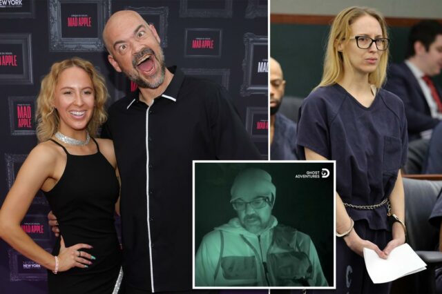 O novo episódio de 'Ghost Adventures' capturará o momento em que o apresentador Aaron Goodwin descobre sobre a trama de assassinato da esposa durante as filmagens

