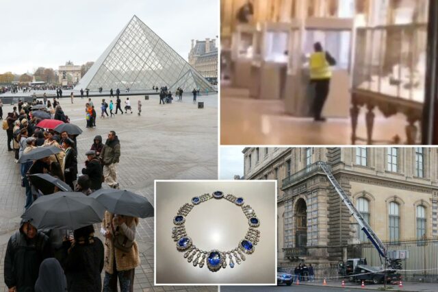 O ousado assalto ao Louvre poderia ter sido encomendado por um colecionador, dizem autoridades

