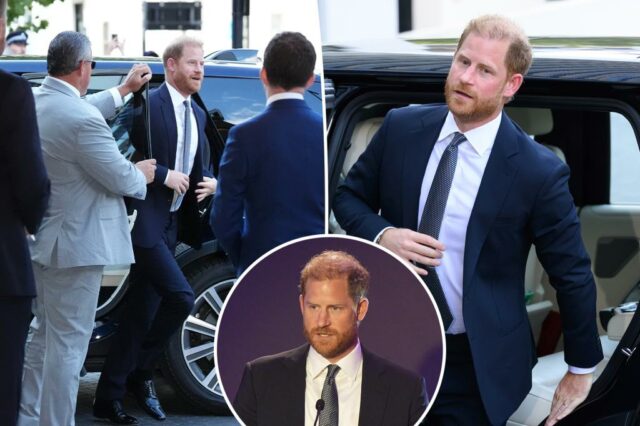 O perseguidor do príncipe Harry ficou a poucos metros do duque durante a recente visita do Reino Unido

