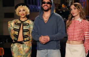 O pobre coelho aborda o trabalho de intervalo do super prato em ‘SNL’ e Huntr/X faz uma olhada O pobre coelho aborda o trabalho de intervalo do super prato em 'SNL' e Huntr/X faz uma olhada