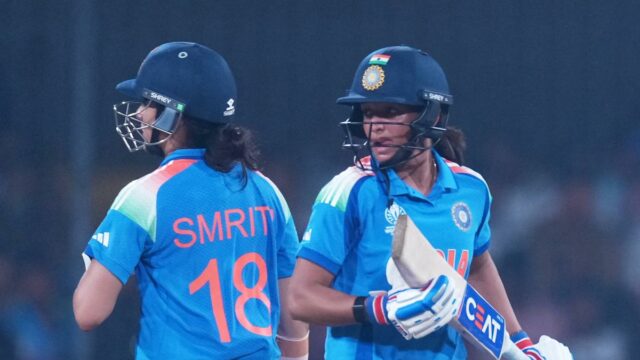 O portão de Smriti foi o fator de transformação: Harmanpreet Kaur após a derrota da Índia para a Inglaterra no ODI Globe Mug 2025 feminino 

