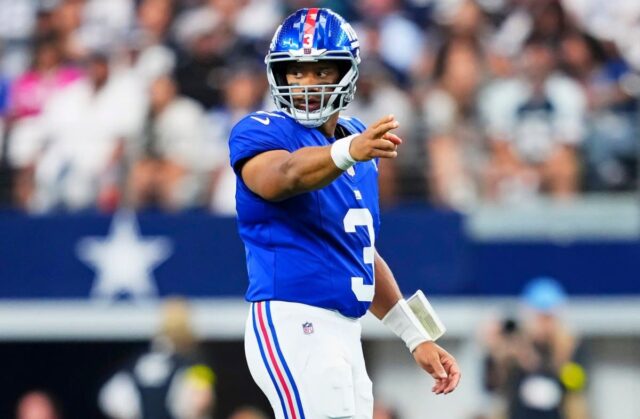 New York Giants QB Russell Wilson is expected to be traded before Nov. 4
