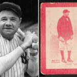 Cartão de beisebol Baltimore News Babe Ruth de 1914 classificado como SGC 3 VG