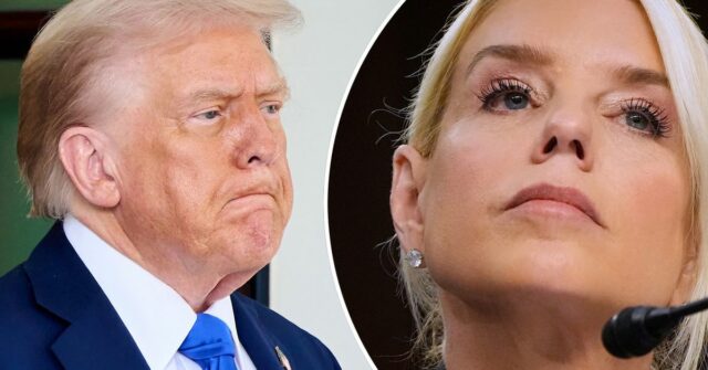 A procuradora-geral Pam Bondi voltou à sua alegação de que tinha a lista de clientes Epstein 