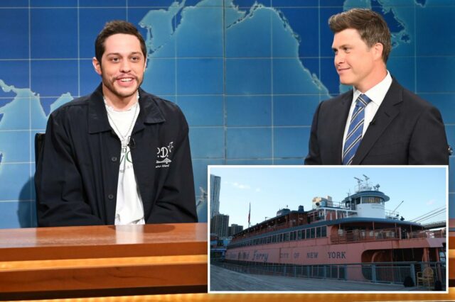 O projeto de balsa de Pete Davidson e Colin Jost em Nova York se afoga em taxas enormes

